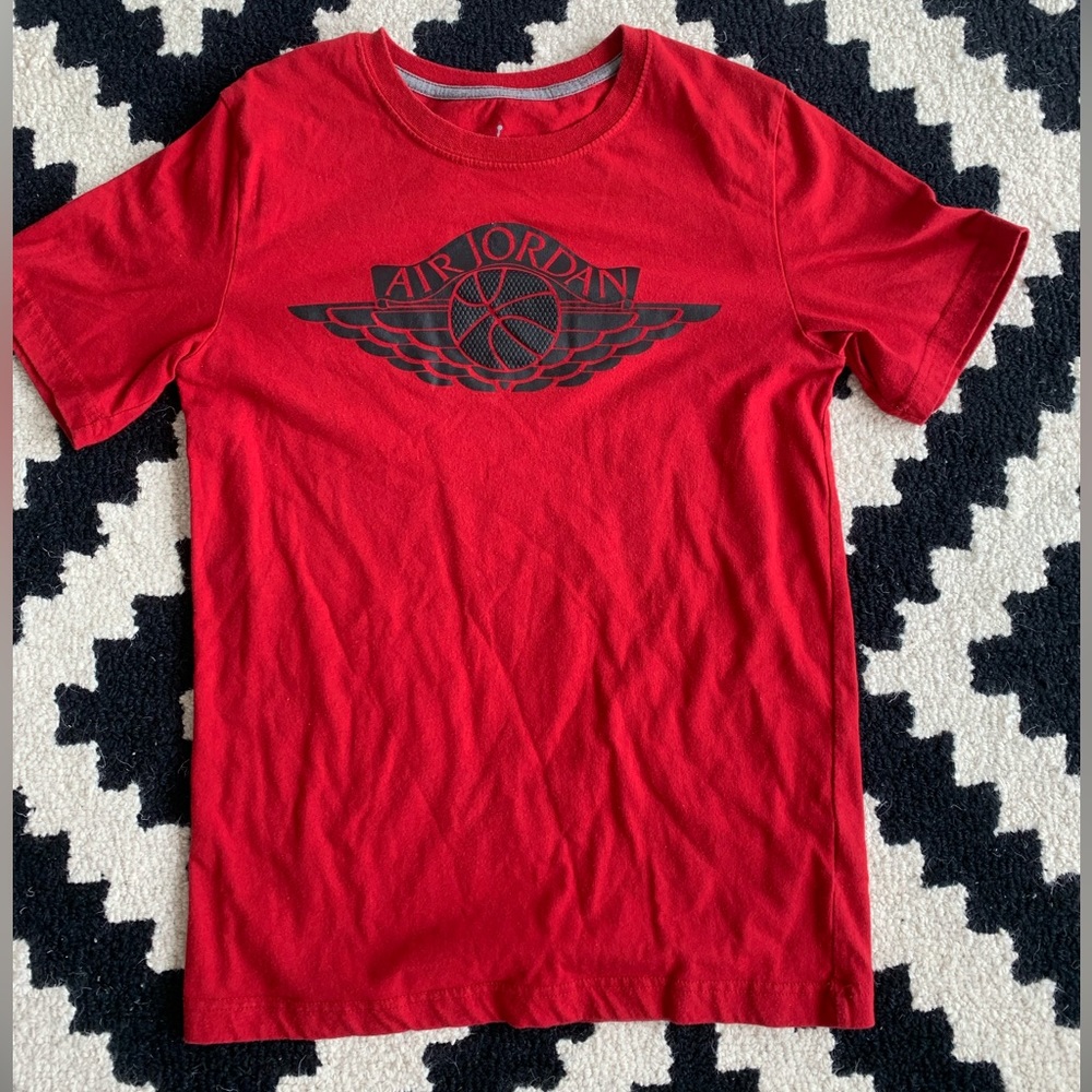 Red Air Jordan Tee